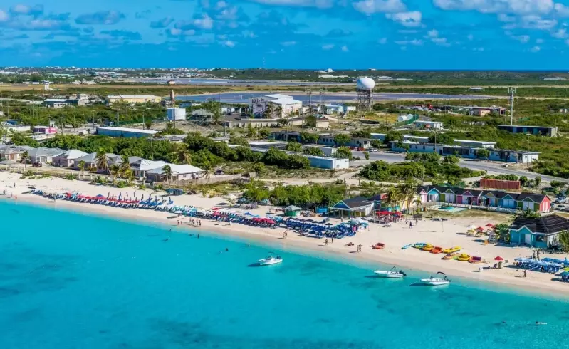 Grace Bay snorkeling from shore