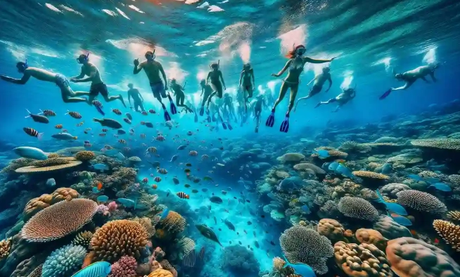 Fiji snorkeling season