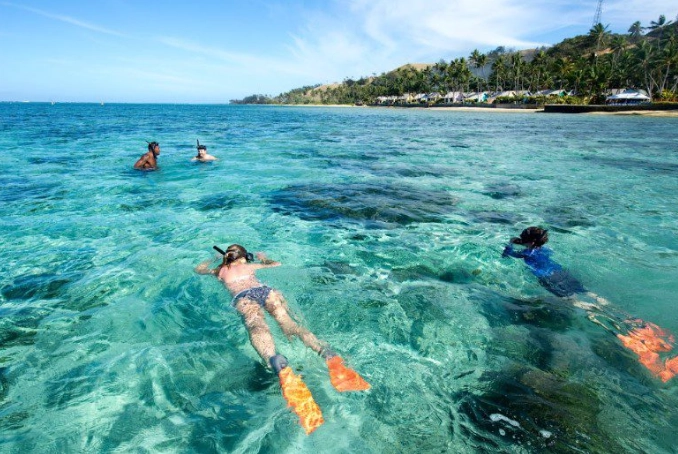 Snorkeling in Fiji Nadi
