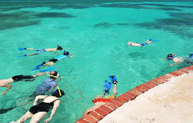 national park snorkeling