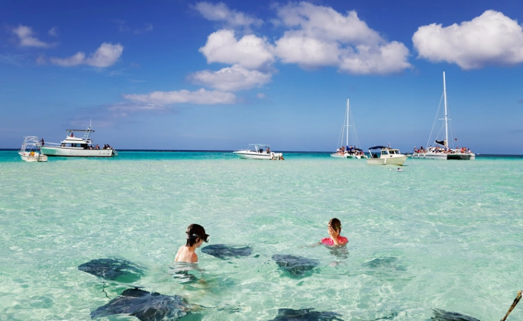 Grand Cayman shore snorkeling