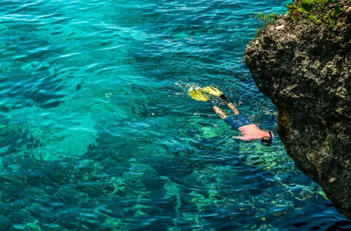 Snorkeling in jamaica negril