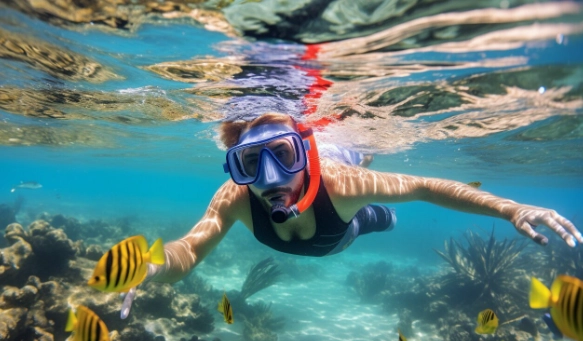 beginner snorkeling