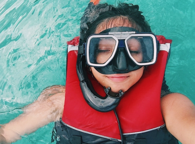 snorkel set for children safety