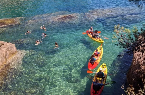 kayak snorkeling gear