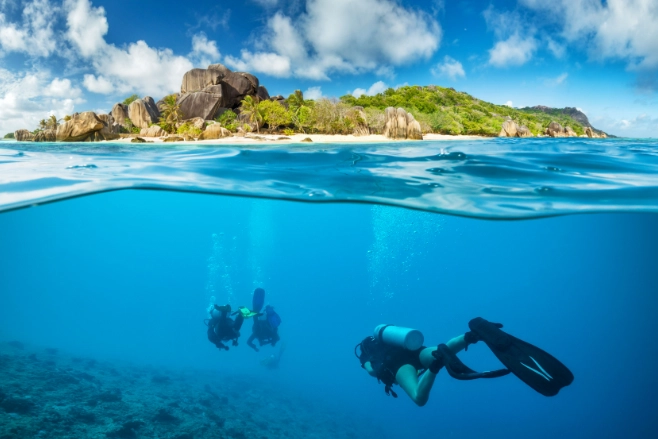 Seychelles snorkeling