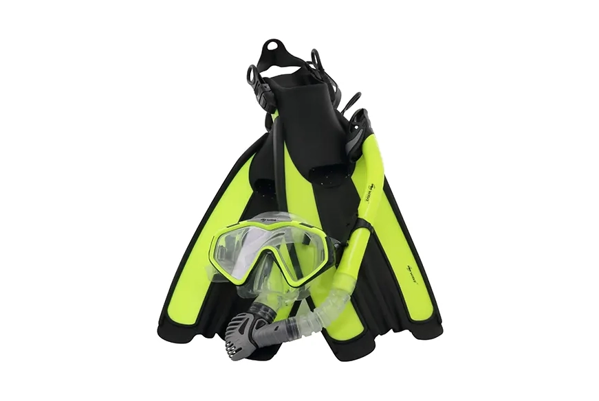 snorkel gear for diving combination