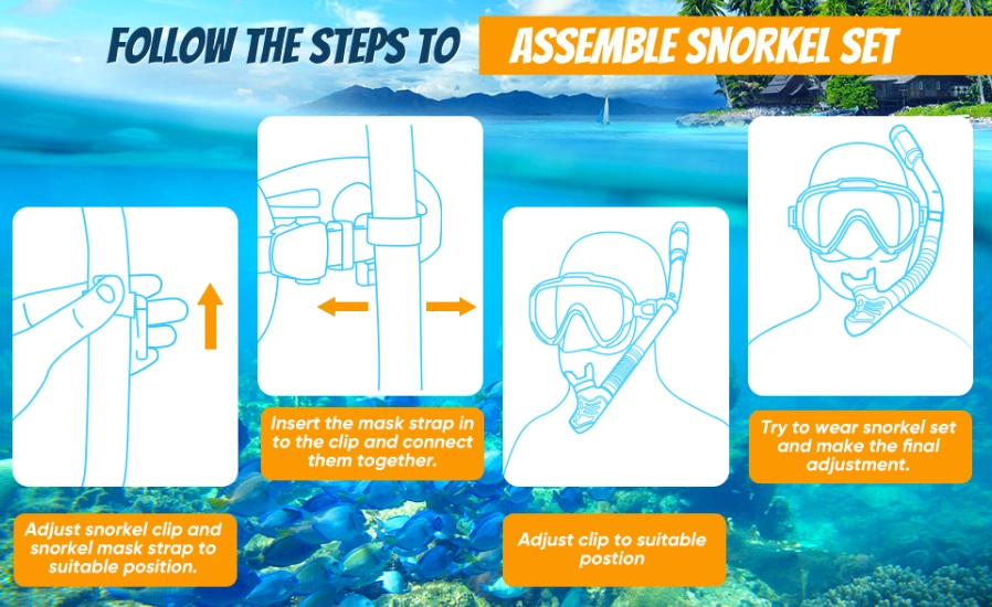 dry snorkel with anti-leak valve