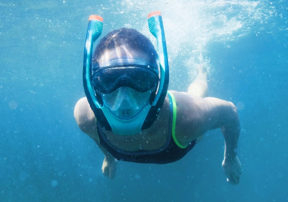 best wide view snorkel mask