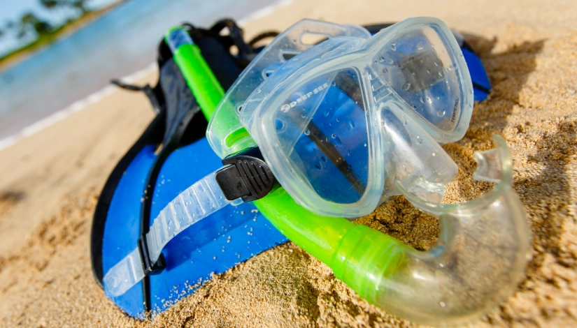 snorkeling gear for all-inclusive resorts