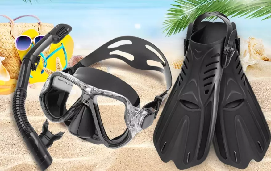strong current snorkeling equipment