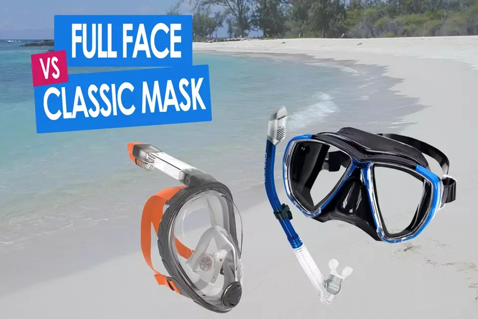 how to test snorkeling mask seal
