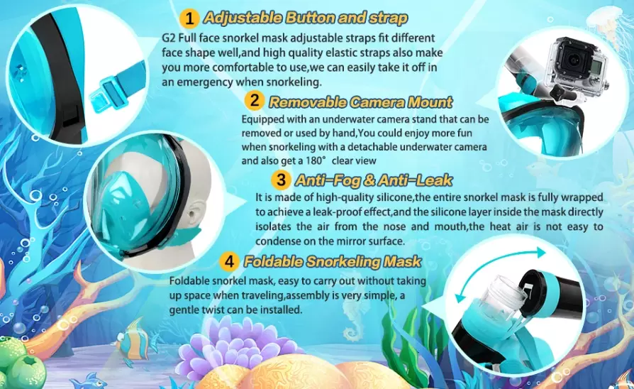 best anti-leak snorkel set best anti-leak snorkel set