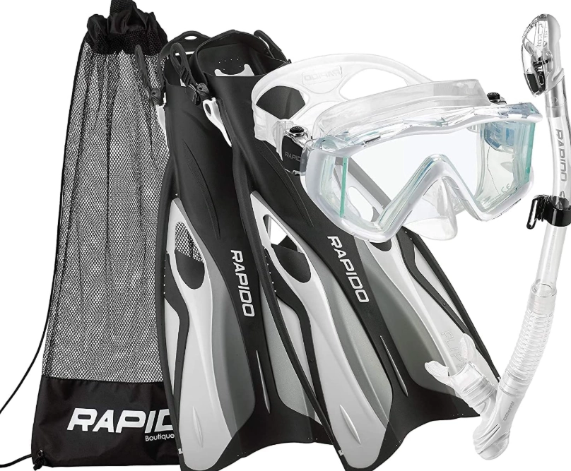strong current snorkeling equipment