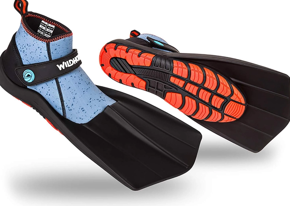 Compact Snorkeling Fins