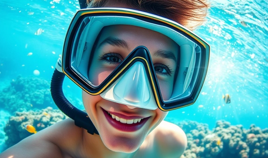 full face snorkel mask