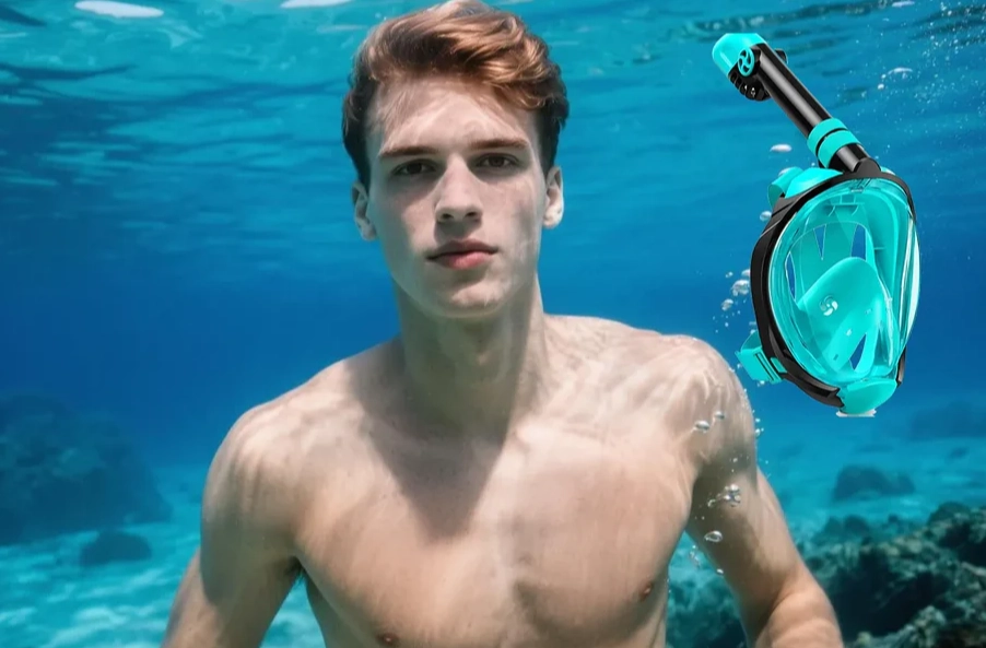 full face snorkel mask