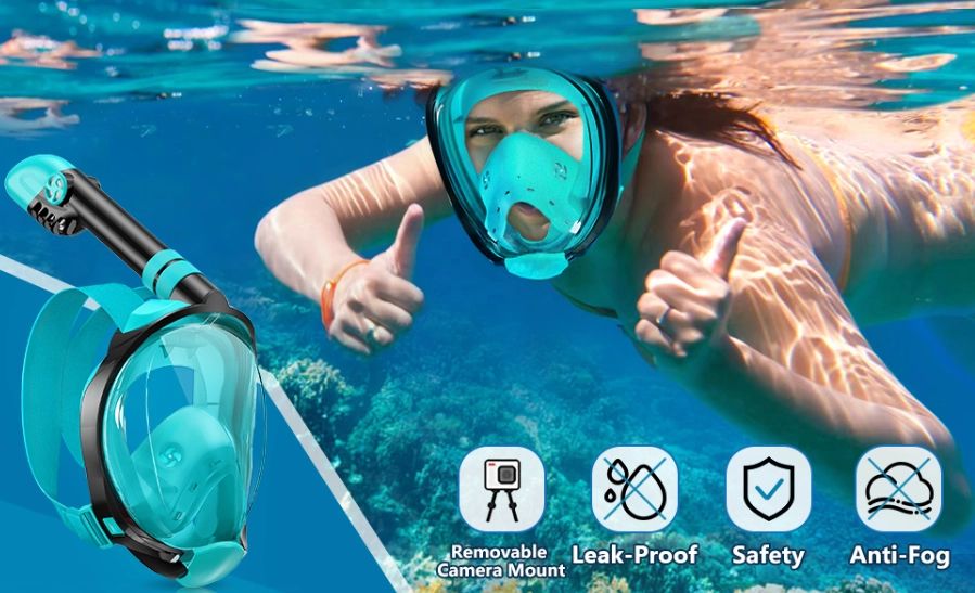 dry snorkel mask