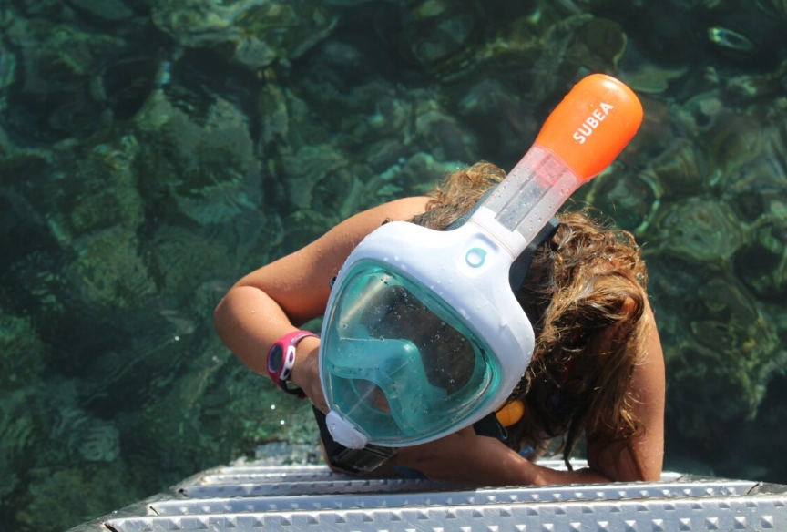 full face snorkel vs regular snorkel