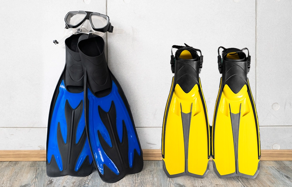 Are short fins or long fins better for snorkeling?