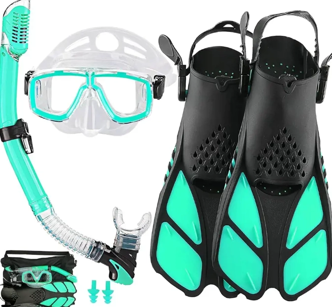 travel snorkel fins